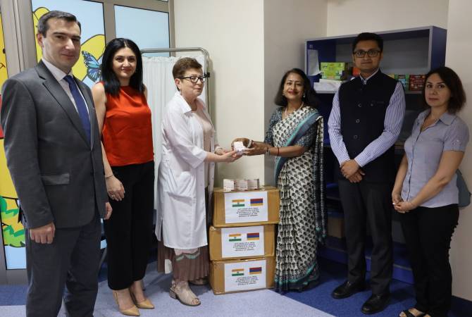 India extends a donation of medication to support thalassemia patients in Armenia