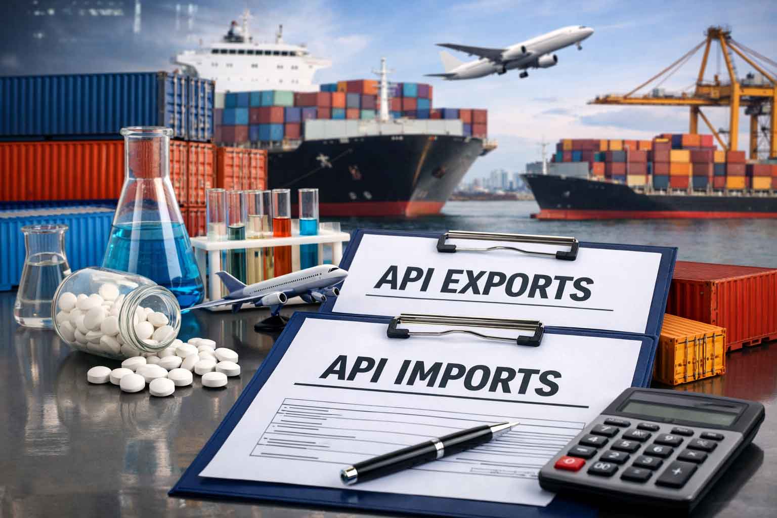 India’s API Exports Surpass Imports in FY25, Marking Shift Toward Self-Reliance in Pharma Raw Materials