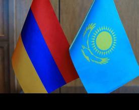 Anahit Avanesyan receives the Ambassador Extraordinary and Plenipotentiary of Kazakhstan 