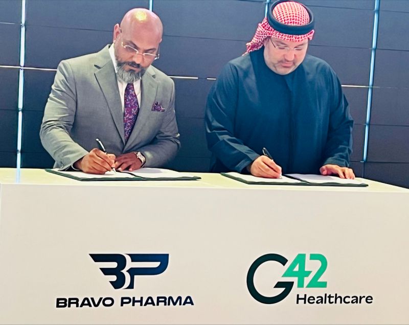 Bravo Pharma Partners with G42 Healthcare to transform healthcare ecosystems in Central Asia, Africa, India