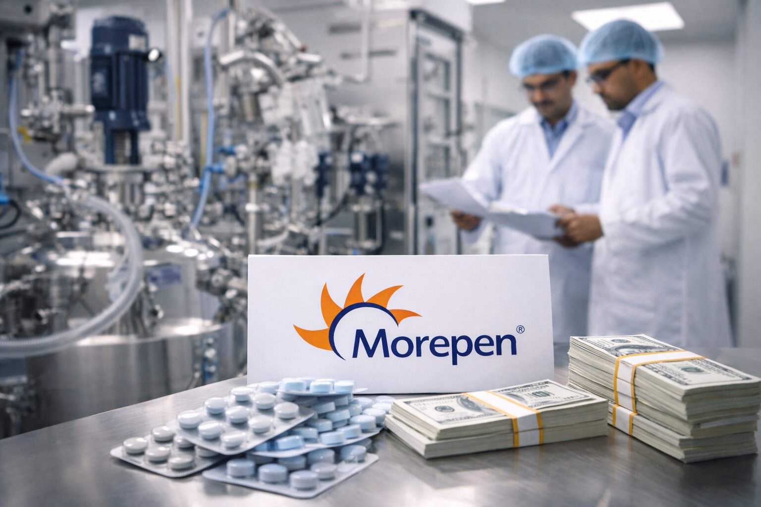 Morepen Labs Secures ?825 Crore Global CDMO Contract, Shares Rally on BSE