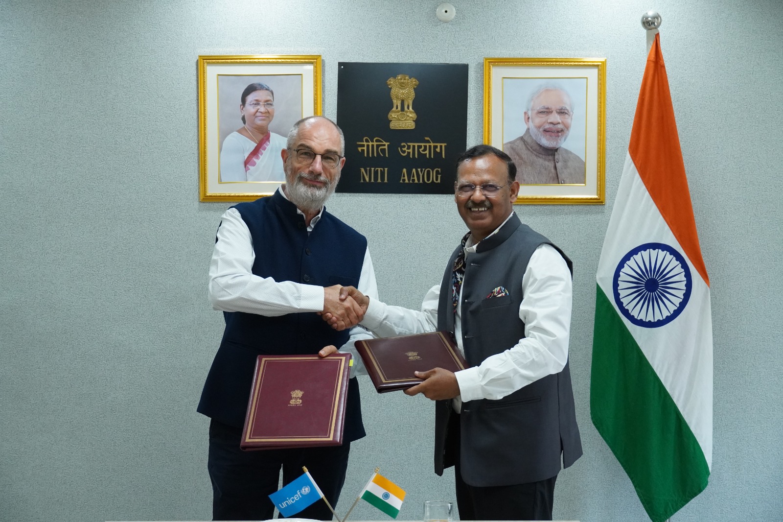 NITI Aayog, UNICEF India Sign Pact to Strengthen Nutrition and Health Outcomes in Aspirational Regions