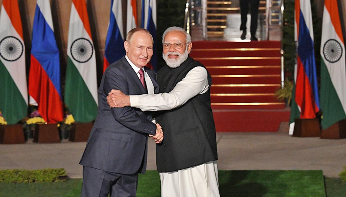 President Vladimir Putin calls Prime Minister Narendra Modi 'big friend' of Russia