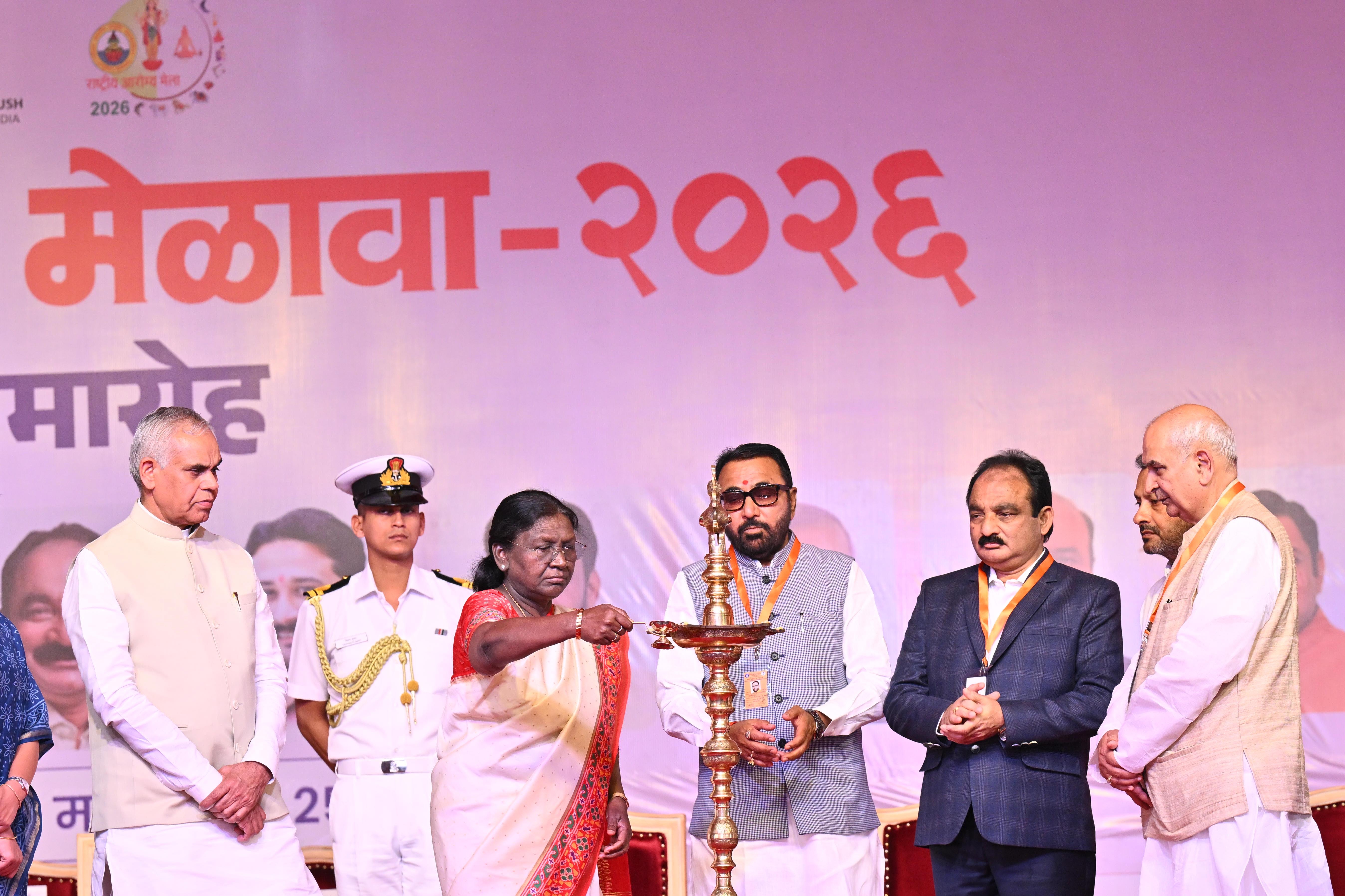 National Arogya Fair 2026 Opens in Maharashtra as President Underscores Global Rise of Traditional and Integrative Medicine