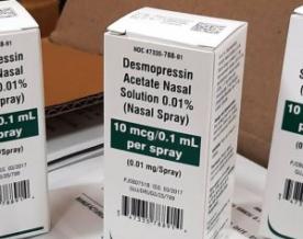 UNDP hands over a batch of Desmopressin to Turkmenistan's Ministry of Health and Medical Industry.