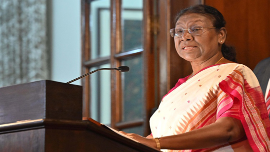 President Murmu bats for tech in medical sector for people's welfare in remote areas