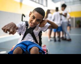 8 disabled children from the rural municipality of Barpi sent to Bishkek for a free treatment