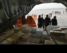 India sends humanitarian aid to Kurdistan region of Iraq, including medical supplies