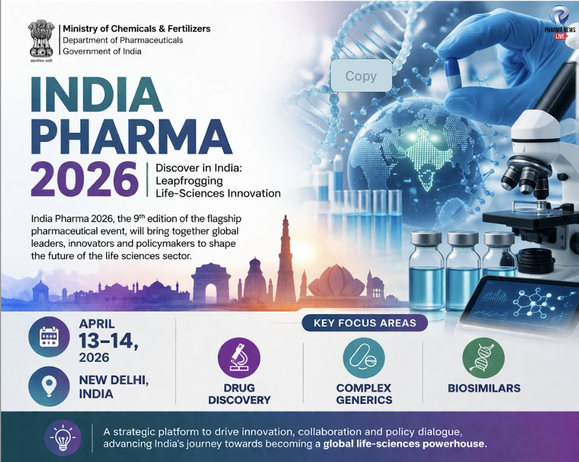 India Pharma 2026 to Spotlight Innovation, Reinforce Nation’s Global Leadership in Life Sciences